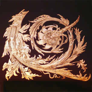 Verre eglomise